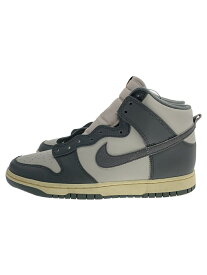 【中古】NIKE◆DUNK HI RETRO SE_ダンク HIGH レトロ SE/27cm/GRY【シューズ】