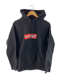 【中古】Supreme◆Box Logo Hooded Sweatshirt/パーカー/M/コットン/ブラック【メンズウェア】