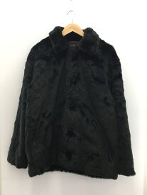 【中古】Schott◆ジャケット/XL/アクリル/BLK/3192060【メンズウェア】