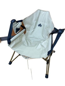 【中古】LOGOS◆チェア/1人用/BEG【スポーツ】