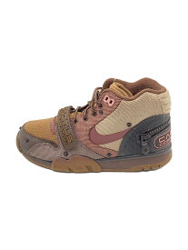 【中古】NIKE◆AIR TRAINER 1/CJ_エア トレーナー 1 X CACT.US CORP/24cm/BRW【シューズ】