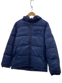 【中古】ALPHA INDUSTRIES◆ダウンジャケット/M/ポリエステル/NVY【メンズウェア】