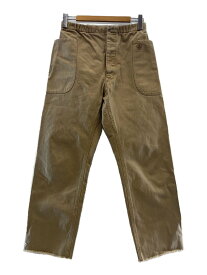 【中古】ORCIVAL◆21SS/EASY PANTS/ボトム/4/コットン/BEG/RC-2423 OGN【レディースウェア】