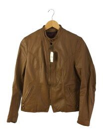 【中古】70s Brooks Leather Sportswear/シングルライダースジャケット/36/牛革/BRW【メンズウェア】