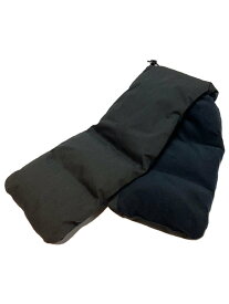 【中古】snow peak◆FR 2L Down Nack Warmer/マフラー/ポリエステル/BLK/メンズ/AC-22AU006【服飾雑貨他】