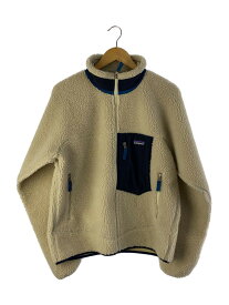 【中古】patagonia◆クラシック・レトロX・ジャケット_ベージュ/M/ポリエステル/BEG【メンズウェア】