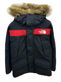 【中古】THE NORTH FACE◆ANTARCTICA PARKA_アンタークティカパーカ/L/ナイロン/BLK/無地【メンズウェア】