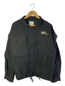 【中古】HAIGHT/Stand Collar Field Jacket/M/コットン/BLK/HT-W202001【メンズウェア】