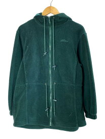 【中古】L.L.Bean◆ジップパーカー/--/ポリエステル/GRN フリース【メンズウェア】