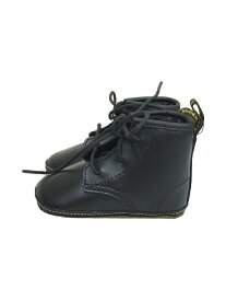 【中古】Dr.Martens◆キッズ靴/UK3/ブーツ/レザー/BLK/15329001/AUBURN【キッズ】