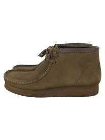 【中古】Clarks◆ブーツ/UK7/BRW/レザー/081213292【シューズ】