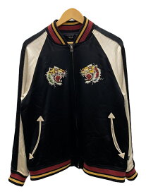 【中古】glamb◆スカジャン/M/--/BLK/JKT02【メンズウェア】