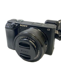 【中古】SONY◆デジタル一眼カメラ α6400 ILCE-6400Y ダブルズームレンズキット [ブラック]【カメラ】