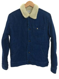 【中古】JAPAN BLUE JEANS◆Gジャン/M/コーデュロイ/BLU/J68250Z0【メンズウェア】