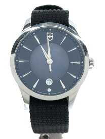 【中古】VICTORINOX SWISS ARMY◆クォーツ腕時計/アナログ/BLK/BLK/SS/241751【服飾雑貨他】