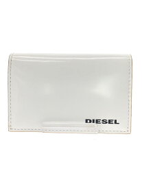 【中古】DIESEL◆カードケース/レザー/WHT/メンズ/X06152【服飾雑貨他】