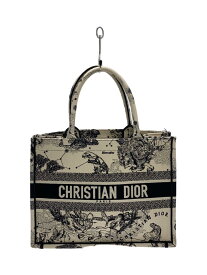 【中古】Christian Dior◆ブックトート オブリーク スモールバッグ/キャンバス/総柄/M1265ZRGO【バッグ】