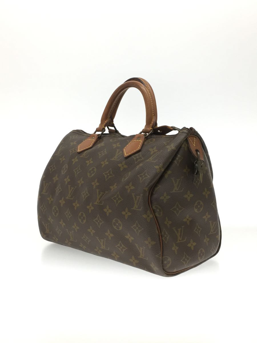 Used Louis Vuitton Handbag/83 Made/Eclair Zipper/Vintage/Pvc/Brw/All-Over  Patter