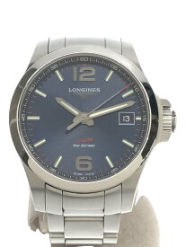 【中古】LONGINES◆クォーツ腕時計/アナログ/L3.716.4【服飾雑貨他】