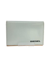 【中古】DIESEL◆カードケース/レザー/WHT/メンズ/X06152【服飾雑貨他】