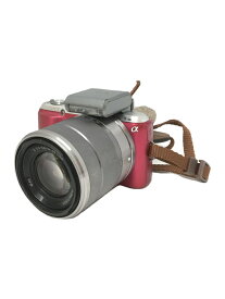 【中古】SONY◆デジタル一眼カメラ α NEX-C3K ズームレンズキット [ピンク]【カメラ】