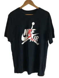 【中古】NIKE◆Tシャツ/XL/コットン/BLK/プリント/BV5905-010【メンズウェア】