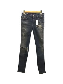 【中古】DIESEL◆スキニーパンツ/26/コットン/インディゴ/無地/WASH 0847V【レディースウェア】