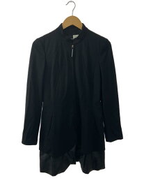 【中古】EMPORIO ARMANI◆長袖ワンピース/40/--/BLK【レディースウェア】