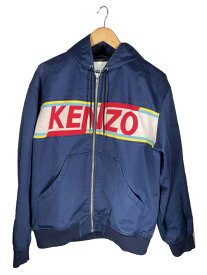 【中古】KENZO◆ジャケット/M/コットン/NVY/f855bl1681ma/スレ有【メンズウェア】