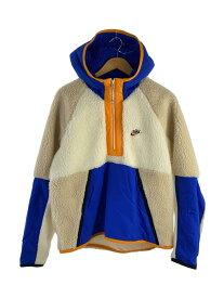 【中古】NIKE◆トップス/M/ポリエステル/CRM/無地【メンズウェア】