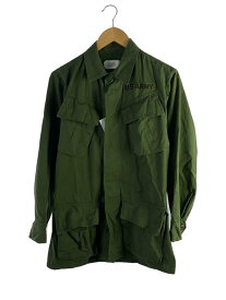 【中古】US.ARMY◆70s/ファティーグジャケット/ミリタリージャケット/XS/カーキ/リップストップ【メンズウェア】