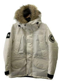 【中古】THE NORTH FACE◆UNDYED ANTARCTICA PARKA_アンダイド アンタークティカ パーカ/M/ポリエステル/SLV【メンズウェア】