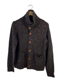 【中古】Denime◆カーディガン(厚手)/M/アクリル/BRW/DS12AW-1403-153【メンズウェア】