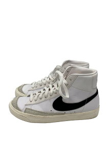【中古】NIKE◆BLAZER MID 77 VNTG/ブレーザーミッドビンテージ/ホワイト/BQ6806-100/25cm/W//【シューズ】