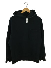 【中古】N.HOOLYWOOD◆19SS/LINE POCKET HOODIE/38/コットン/GRY/色褪せ有【メンズウェア】