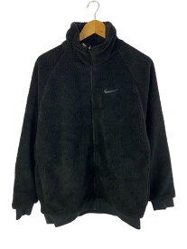 【中古】NIKE◆フリースジャケット/L/ポリエステル/BLK/FQ8044-010【メンズウェア】