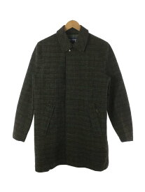 【中古】JUNYA WATANABE COMME des GARCONS MAN◆AD2005/GORE TEX/ステンカラーコート/S/ウール/BRW【メンズウェア】