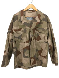 【中古】MILITARY◆Swedish ARMY M90 Field Shirt/ミリタリージャケット/--/コットン/BEG/カモフラ【メンズウェア】