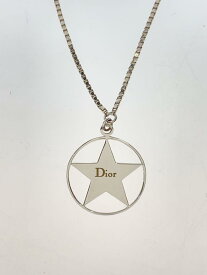 【中古】Christian Dior◆ネックレス/--/SLV/トップ有/レディース/2704【服飾雑貨他】