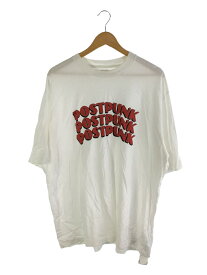 【中古】BLURHMS◆23SS/POSTPUNK/Tシャツ/4/コットン/WHT/broots23s34-jsm【メンズウェア】