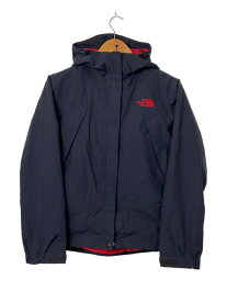 【中古】THE NORTH FACE◆SCOOP JACKET_スクープジャケット/M/ナイロン/NVY/無地【レディースウェア】