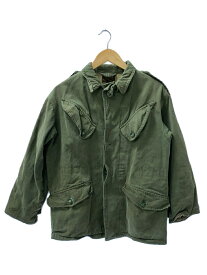 【中古】MILITARY◆ミリタリー/カバーオール/M/コットン/KHK/無地/60s【メンズウェア】