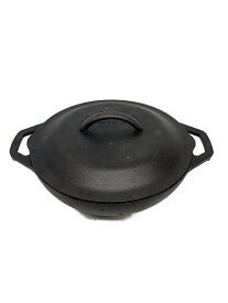【中古】LODGE◆ミニワック 9インチ/スキレット カバー9インチセット/BLK【スポーツ】