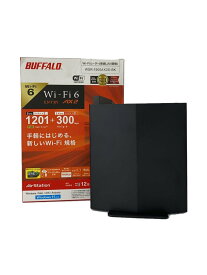 【中古】BUFFALO◆無線LANルーター(Wi-Fiルーター) WSR-1500AX2S-BK【パソコン】
