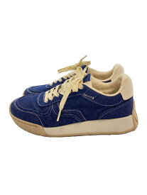 【中古】ZARA◆ローカットスニーカー/38/BLU【シューズ】