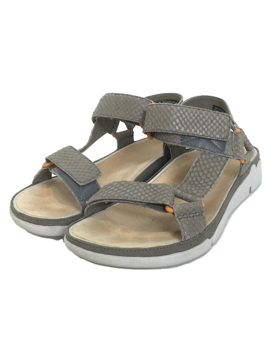 Clarks Sandals/Us7/Gray/Leather/61226039/Tri Sporty Shoes BTi56 | eBay