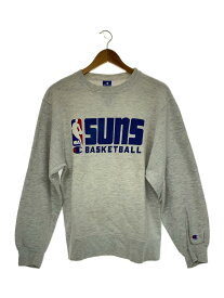 【中古】Champion◆SUNS/BASKETBALL/スウェット/L/コットン/GRY【メンズウェア】