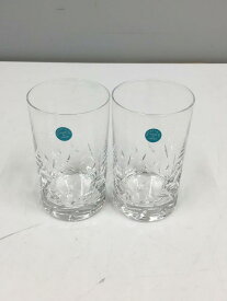 【中古】TIFFANY&Co.◆グラス/2点セット/クリア【キッチン用品】