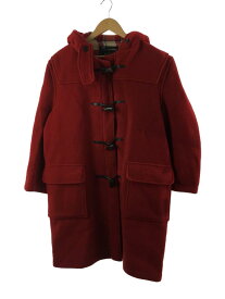 【中古】Gloverall◆ダッフルコート/12/ウール/RED【レディースウェア】