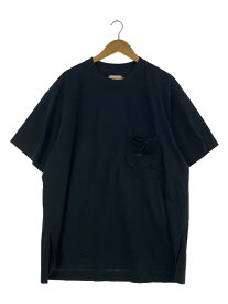 【中古】Y-3◆Tシャツ/M/コットン/BLK/クラシック ペーパー ジャージー ポケットTシャツ【メンズウェア】